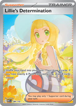 Lillie's Determination Mega Evolution #184