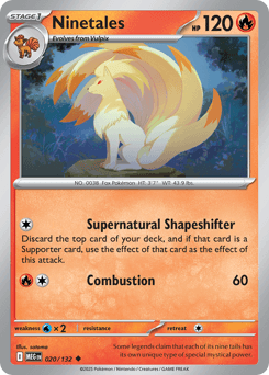 Ninetales Mega Evolution #20