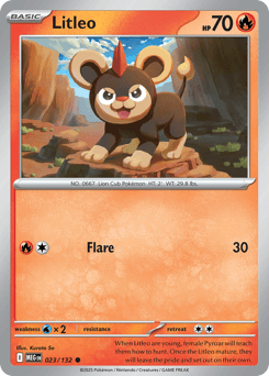 Litleo Mega Evolution #23