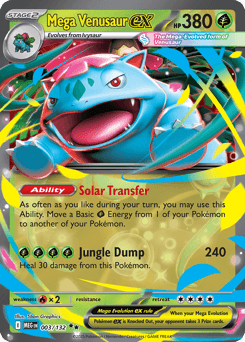 Mega Venusaur ex Mega Evolution #3