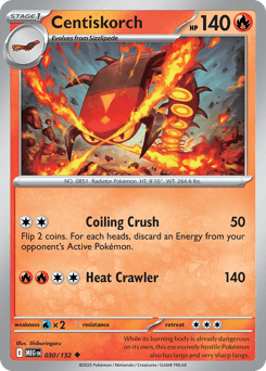 Centiskorch Mega Evolution #30