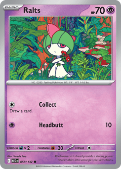 Ralts Mega Evolution #58