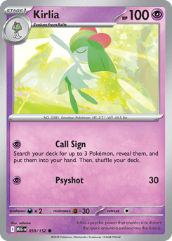Kirlia Mega Evolution #59