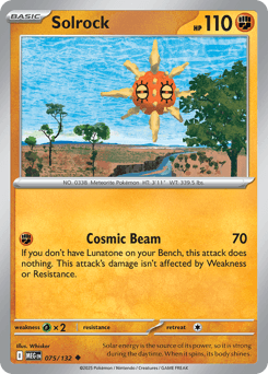 Solrock Mega Evolution #75