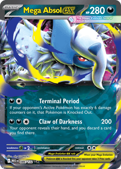 Mega Absol ex Mega Evolution #86
