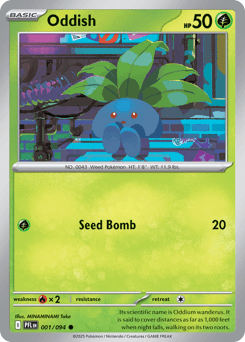 Oddish Phantasmal Flames #1