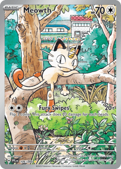 Meowth Phantasmal Flames #106