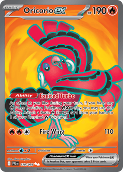 Oricorio ex Phantasmal Flames #110