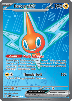 Rotom ex Phantasmal Flames #111