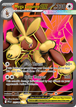 Mega Lopunny ex Phantasmal Flames #115