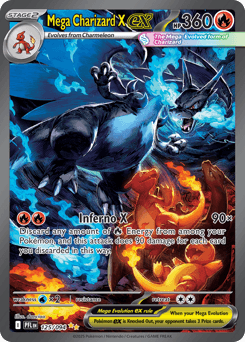 Mega Charizard X ex Phantasmal Flames #125