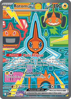 Rotom ex Phantasmal Flames #126