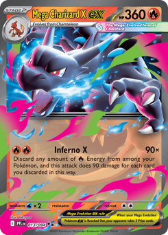 Mega Charizard X ex Phantasmal Flames #13