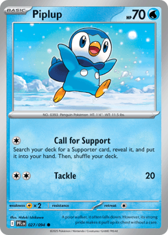Piplup Phantasmal Flames #27