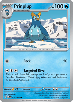 Prinplup Phantasmal Flames #28
