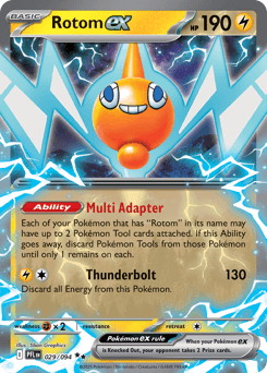 Rotom ex Phantasmal Flames #29