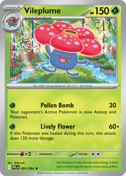 Vileplume Phantasmal Flames #3