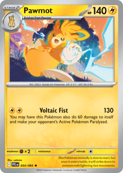 Pawmot Phantasmal Flames #34
