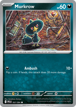 Murkrow Phantasmal Flames #57