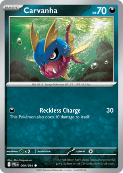 Carvanha Phantasmal Flames #60