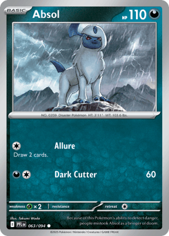 Absol Phantasmal Flames #63