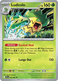 Ludicolo Phantasmal Flames #7
