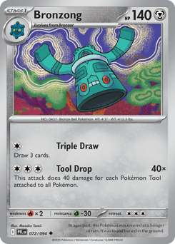 Bronzong Phantasmal Flames #72