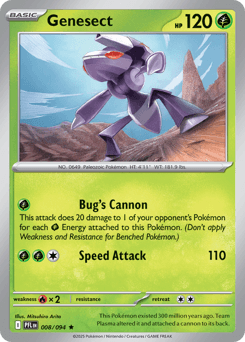 Genesect Phantasmal Flames #8