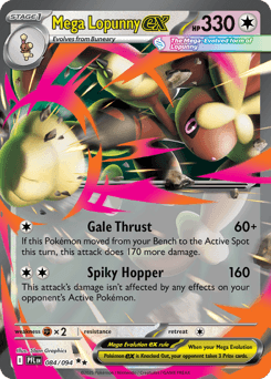 Mega Lopunny ex Phantasmal Flames #84