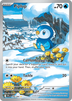 Piplup Phantasmal Flames #98