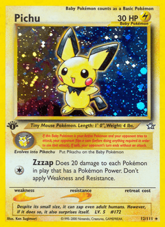 Pichu Neo Genesis #12