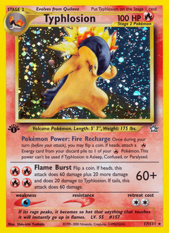 Typhlosion Neo Genesis #17