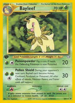 Bayleef Neo Genesis #28