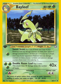 Bayleef Neo Genesis #29