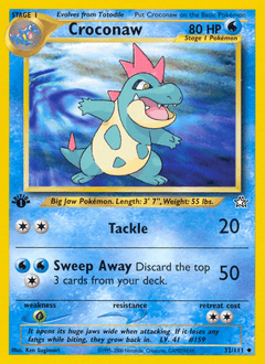 Croconaw Neo Genesis #32