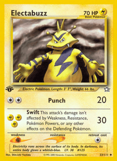 Electabuzz Neo Genesis #33
