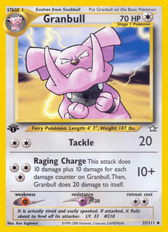 Granbull Neo Genesis #37