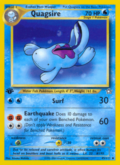 Quagsire Neo Genesis #45