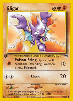 Gligar Neo Genesis #59