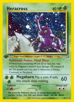 Heracross Neo Genesis #6
