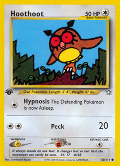 Hoothoot Neo Genesis #60