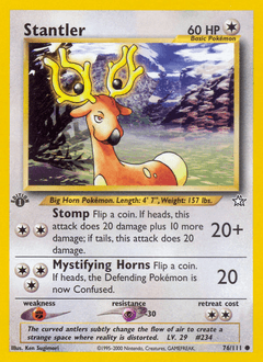 Stantler Neo Genesis #76