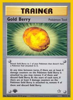 Gold Berry Neo Genesis #93