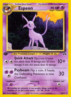 Espeon Neo Discovery #20