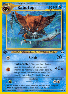 Kabutops Neo Discovery #25