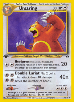 Ursaring Neo Discovery #34