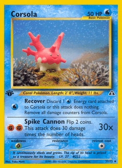 Corsola Neo Discovery #37