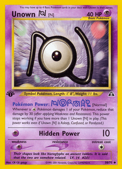 Unown [N] Neo Discovery #50