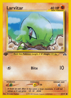Larvitar Neo Discovery #57