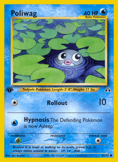 Poliwag Neo Discovery #62